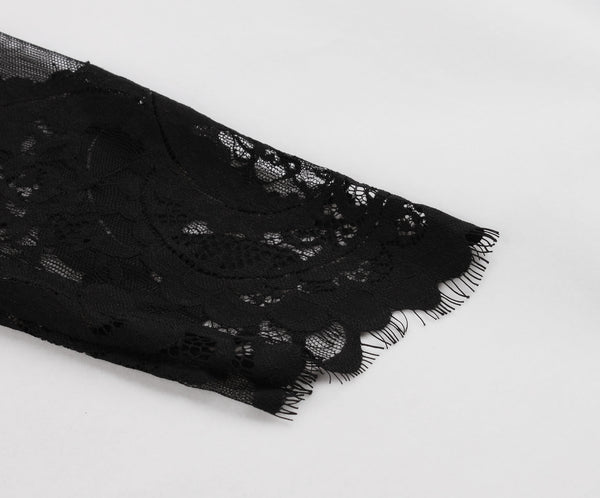 Black Gothic Dress Women