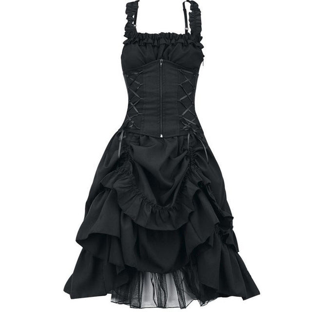 Women Victorian Gothic Dress