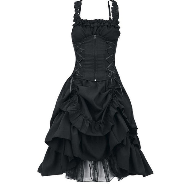Women Victorian Gothic Dress