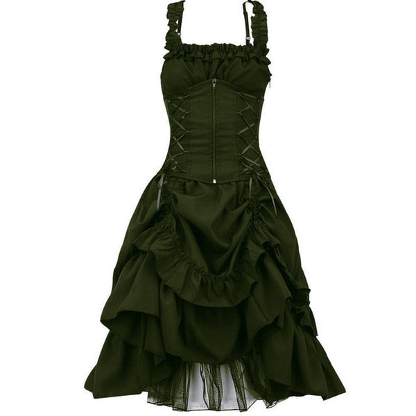 Women Victorian Gothic Dress