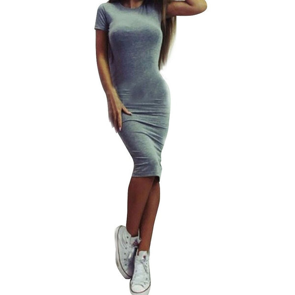 Bodycon Casual Pencil Dress