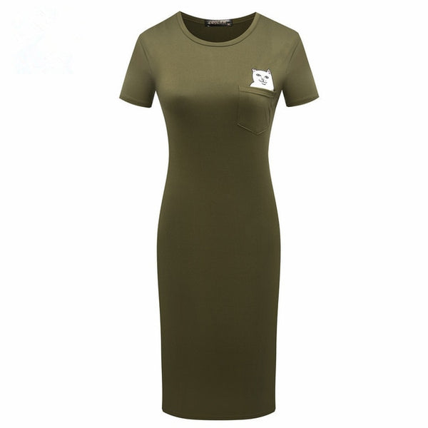 Bodycon Casual Pencil Dress