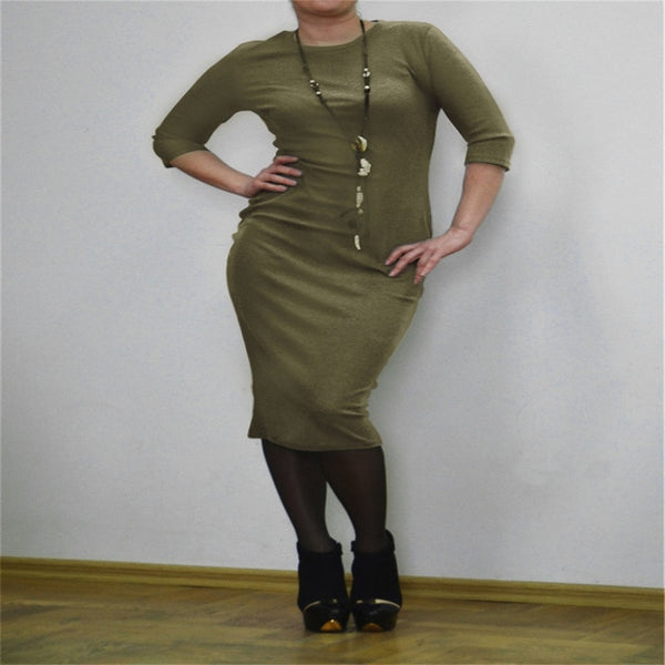 Bodycon Casual Pencil Dress