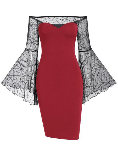 Women Autumn Long Sleeves Dress